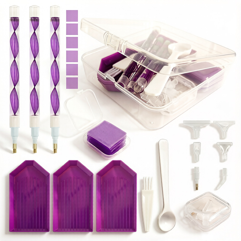 Craft Embellishment Storage - Kendin Yap Elmas Boyama Araç Seti