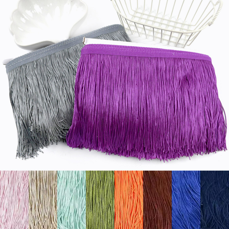 Fringe Ribbon Sewing - 5/10Yard 10-20cm dikiş püskül saçak Polyester