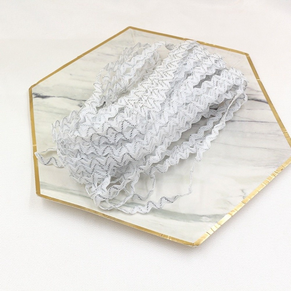 Lace Ribbon Trim - 15 metre Polyester Şerit Çok Renkli