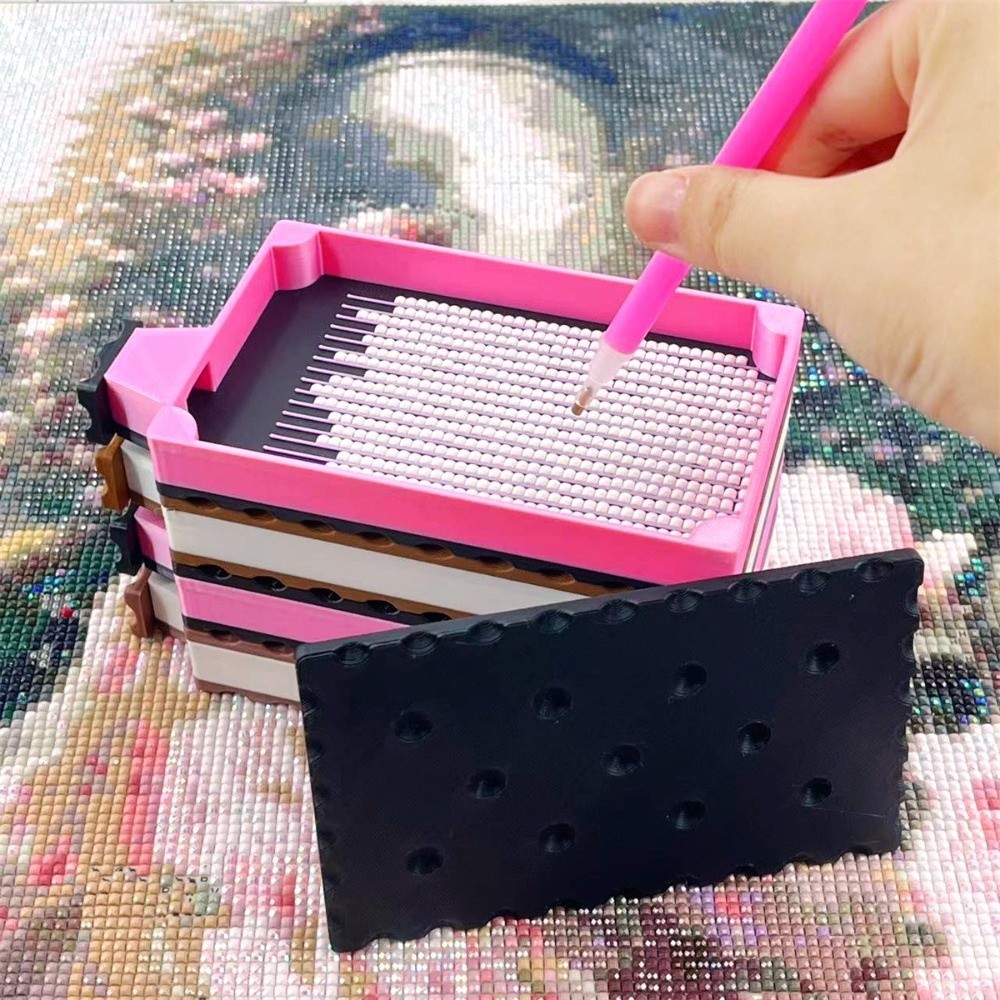 Craft Embellishment Storage - DIY El Sanatları Elmas Boyama Tepsisi