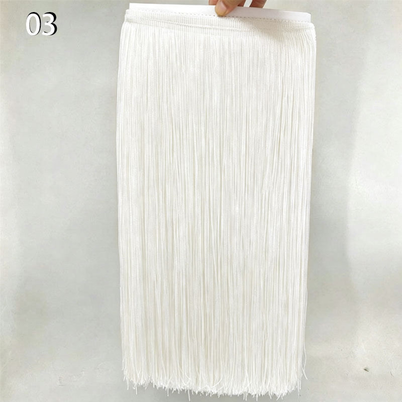 Fringe Ribbon Sewing - 1 Metre 100cm Genişliğinde Dantel Saçaklı