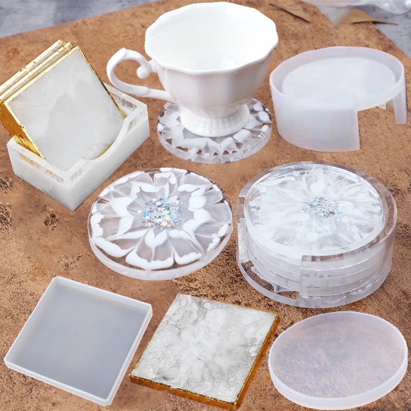 Craft Embellishment Storage - SNASAN Coaster fincan matı silikon kalıp