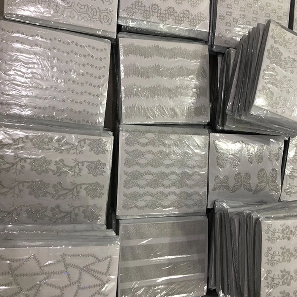 Hotfix Rhinestone Sheet - Öğe adı wholesale Kristal Rhinestone Transferler