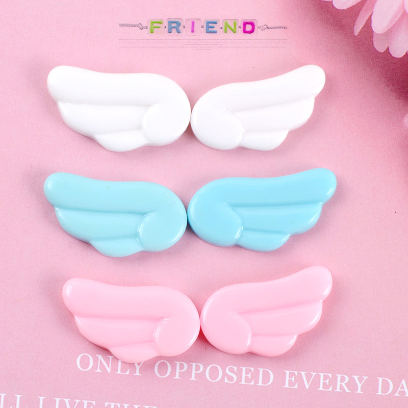Craft Embellishments - 10 adet Kawaii sevimli melek kanatları