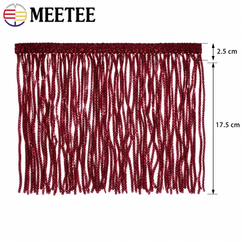 3/5Yards 20cm pullu püskül saç - Fringe Ribbon Sewing incelemesi ve fiyatı