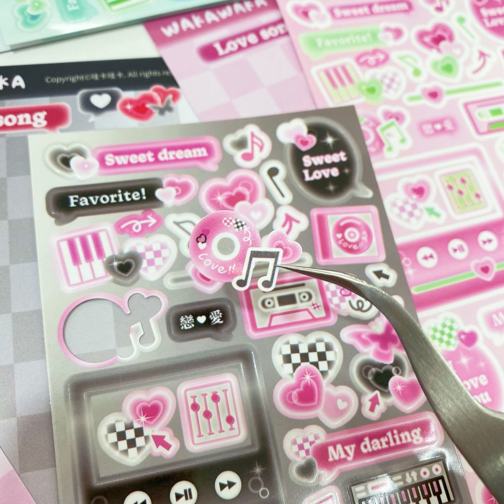 SCRAPBOOK Müzik Dekoratif STIC - Glitter Vinyl Roll incelemesi ve fiyatı