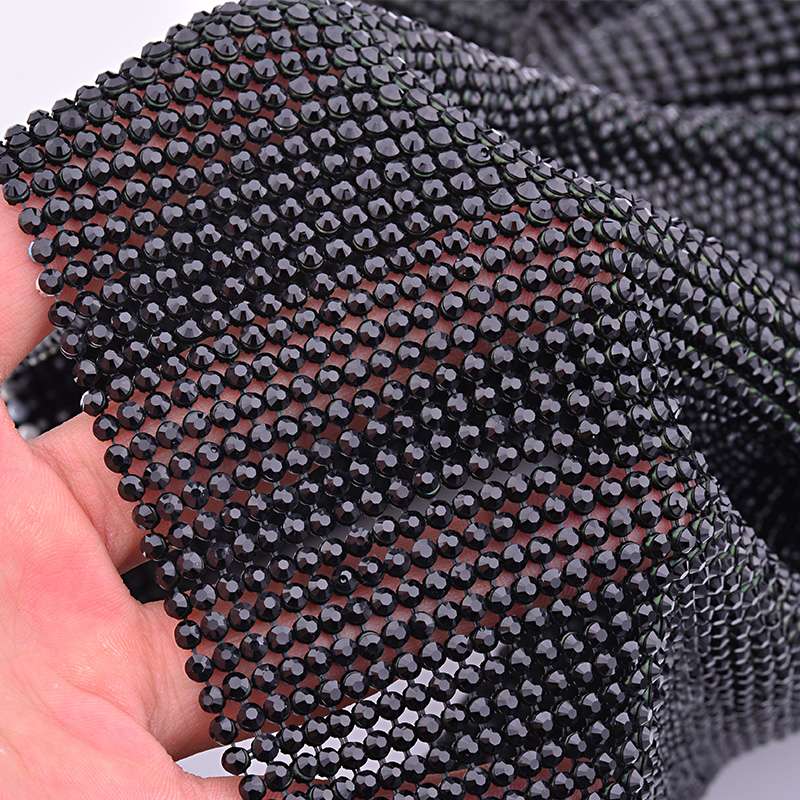 JUNAO 45*120cm siyah altın kri - Hotfix Rhinestone Sheet incelemesi ve fiyatı