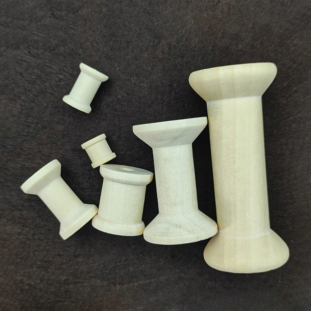 10/5 adet Mini ahşap bobinler  - Organza Ribbon Spool incelemesi ve fiyatı