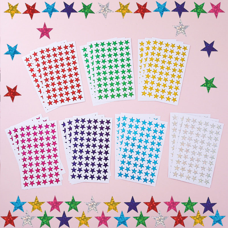 420 Adet Yıldız Çıkartmaları S - Glitter Vinyl Roll incelemesi ve fiyatı
