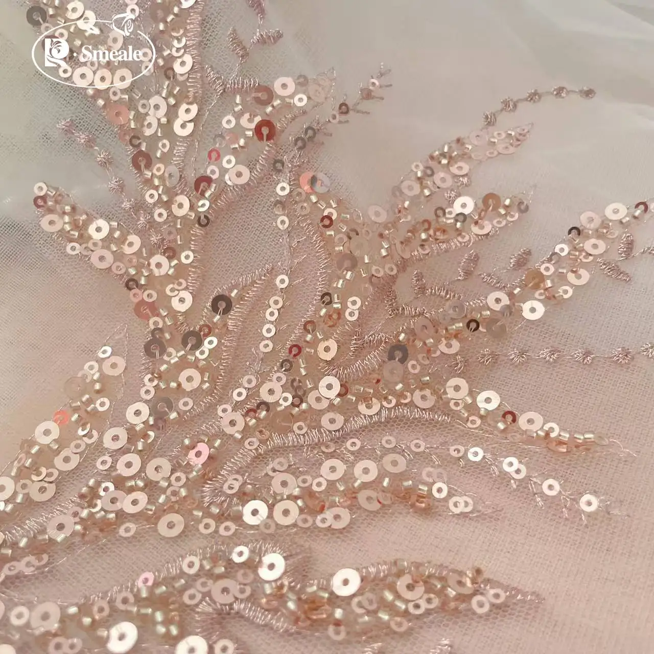 5Pair-2Pair.Rose Gold Payet Tü - Applique Patch Flower incelemesi ve fiyatı