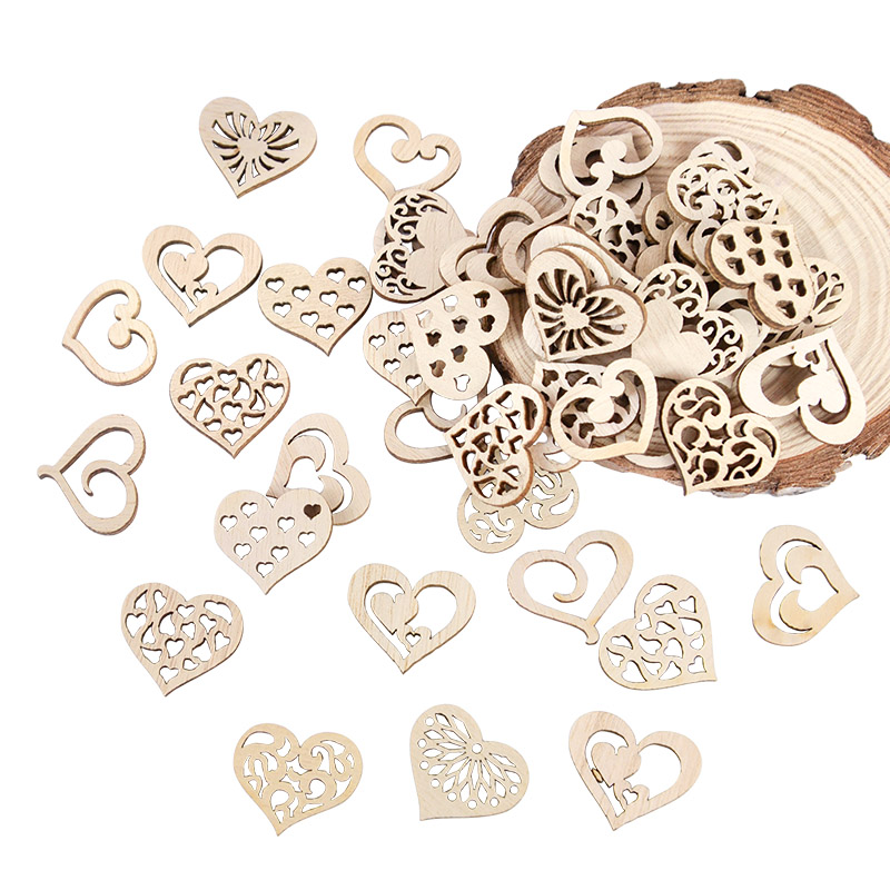 50/100 adet Delikli Kalp Desen - Embellish Craft incelemesi ve fiyatı