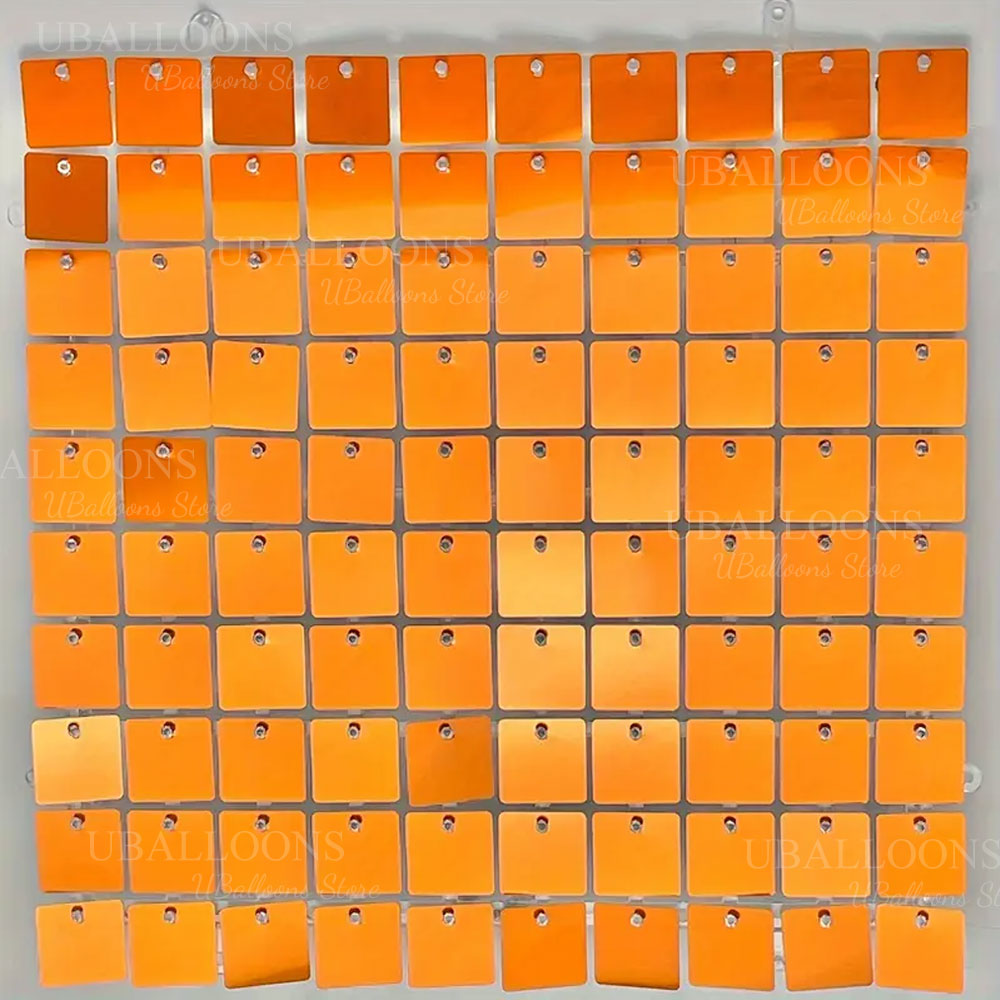 Parlak Turuncu Pırıltılı Duvar - Sequin Fabric Panel incelemesi ve fiyatı