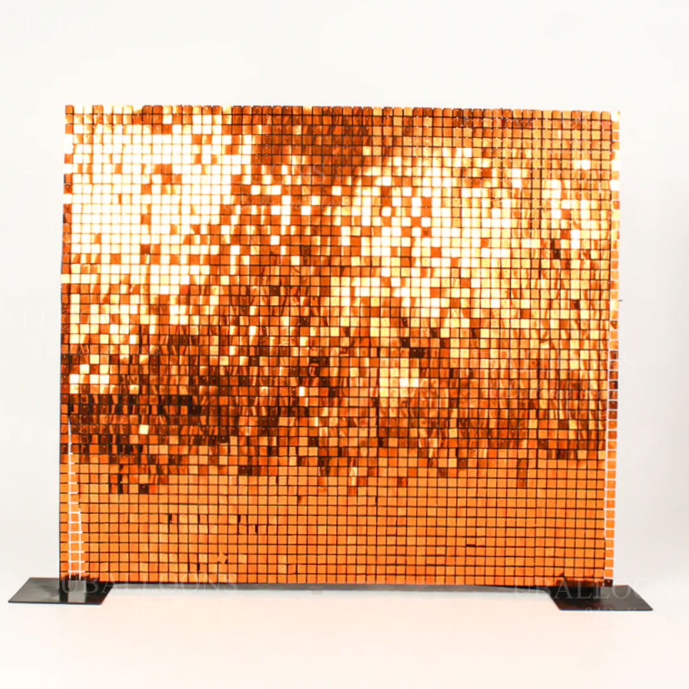 Parlak Turuncu Pırıltılı Duvar - Sequin Fabric Panel incelemesi ve fiyatı
