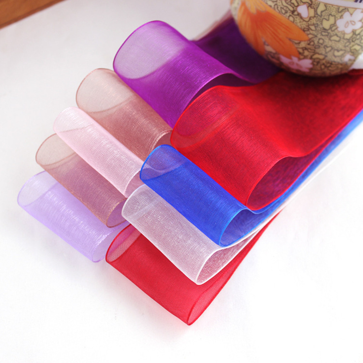 50 metre 10/20/25mm genişlik b - Organza Ribbon Spool incelemesi ve fiyatı