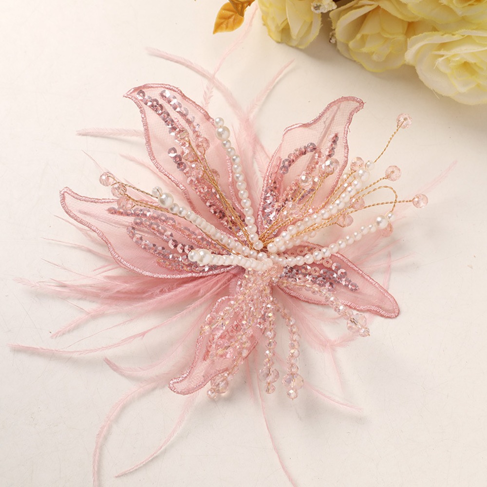 1 adet tüy inci 3D organze çiç - Applique Patch Flower incelemesi ve fiyatı