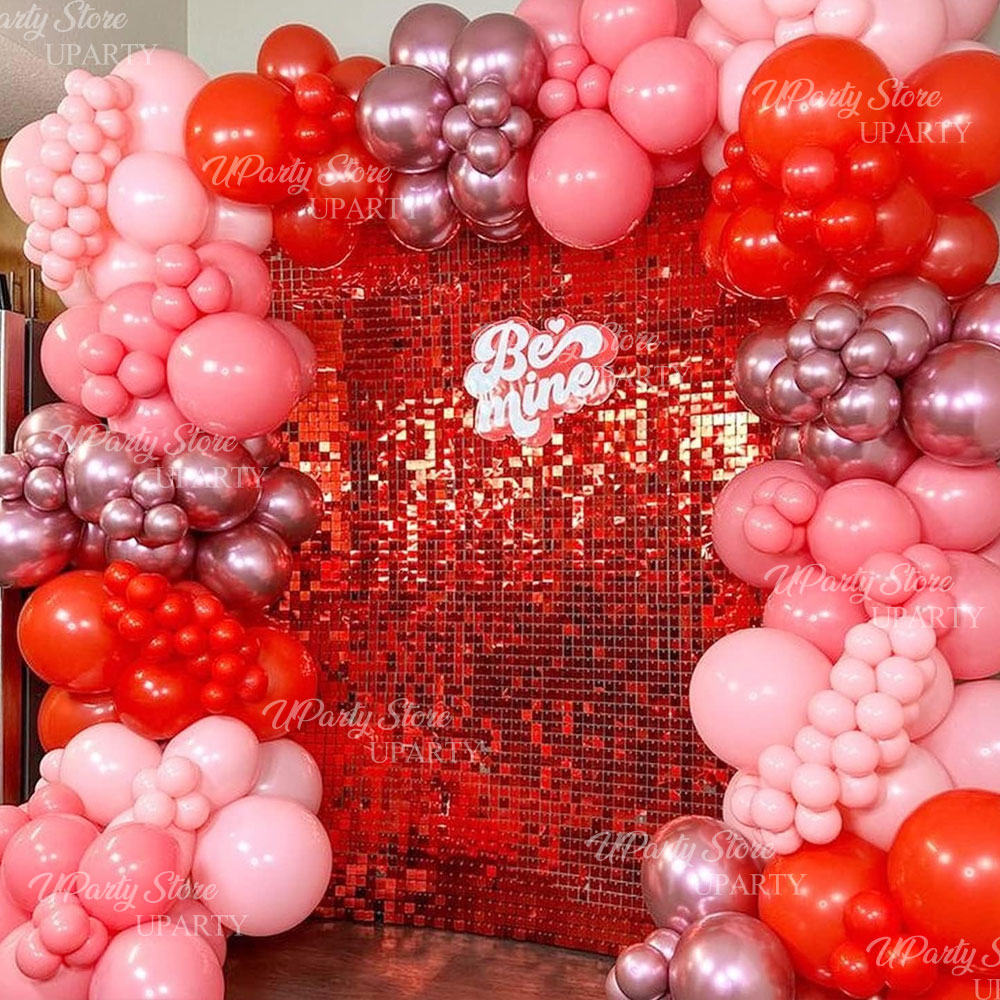 Kırmızı Işıltılı Duvar Arka Pl - Sequin Fabric Panel incelemesi ve fiyatı