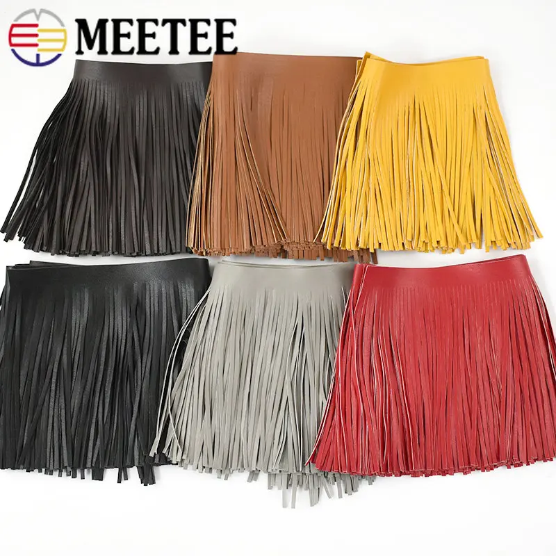 1 metre Meetee 10-30cmX5mm PU  - Fringe Ribbon Sewing incelemesi ve fiyatı