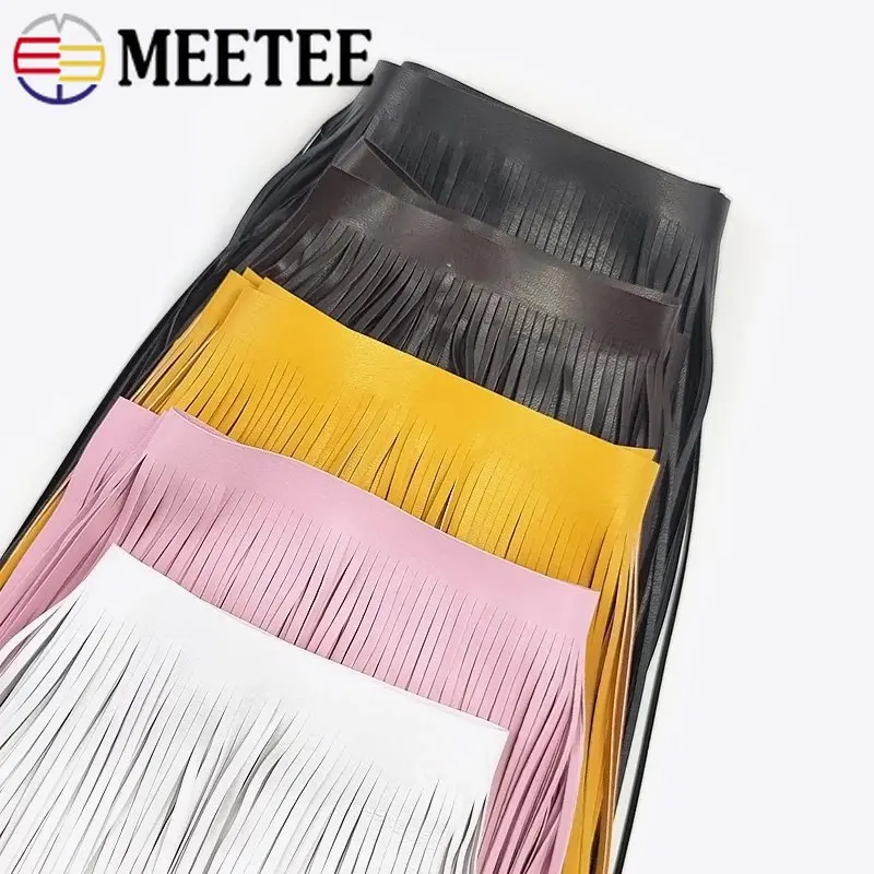1 metre Meetee 10-30cmX5mm PU  - Fringe Ribbon Sewing incelemesi ve fiyatı