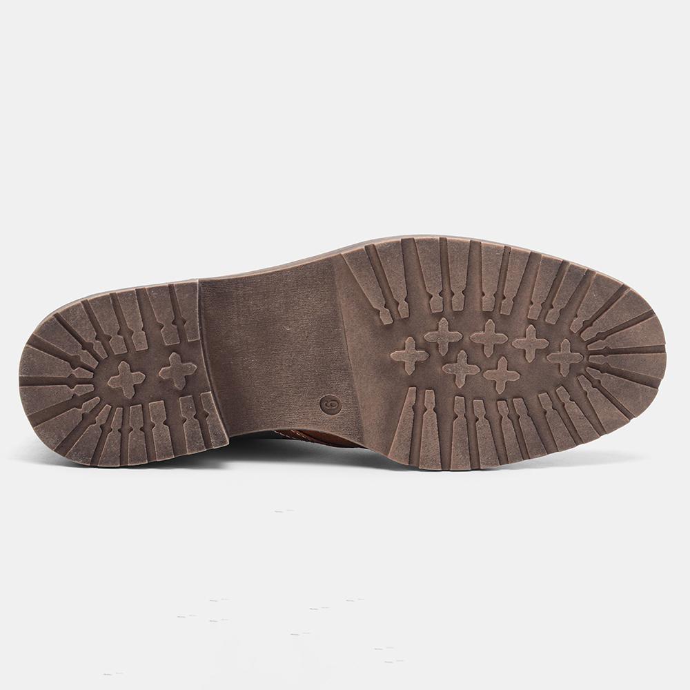 Botlar Erkek Marka Retro Rahat - Guipure Lace Panel incelemesi ve fiyatı