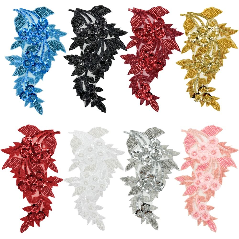 Moda 3D Pul Payetli Çiçek Yama - Applique Patch Flower incelemesi ve fiyatı