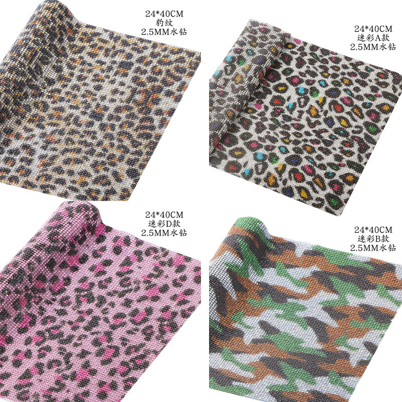 Düzeltme leopar bling taklidi  - Hotfix Rhinestone Sheet incelemesi ve fiyatı
