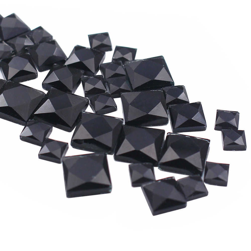 5mm 8mm 10mm Kare Şekilli Düz  - Hotfix Rhinestone Sheet incelemesi ve fiyatı