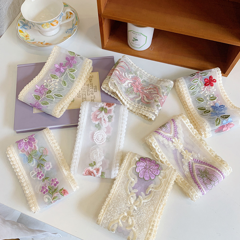 1 Yard dantel nakış çiçek şeri - Lace Ribbon Trim incelemesi ve fiyatı