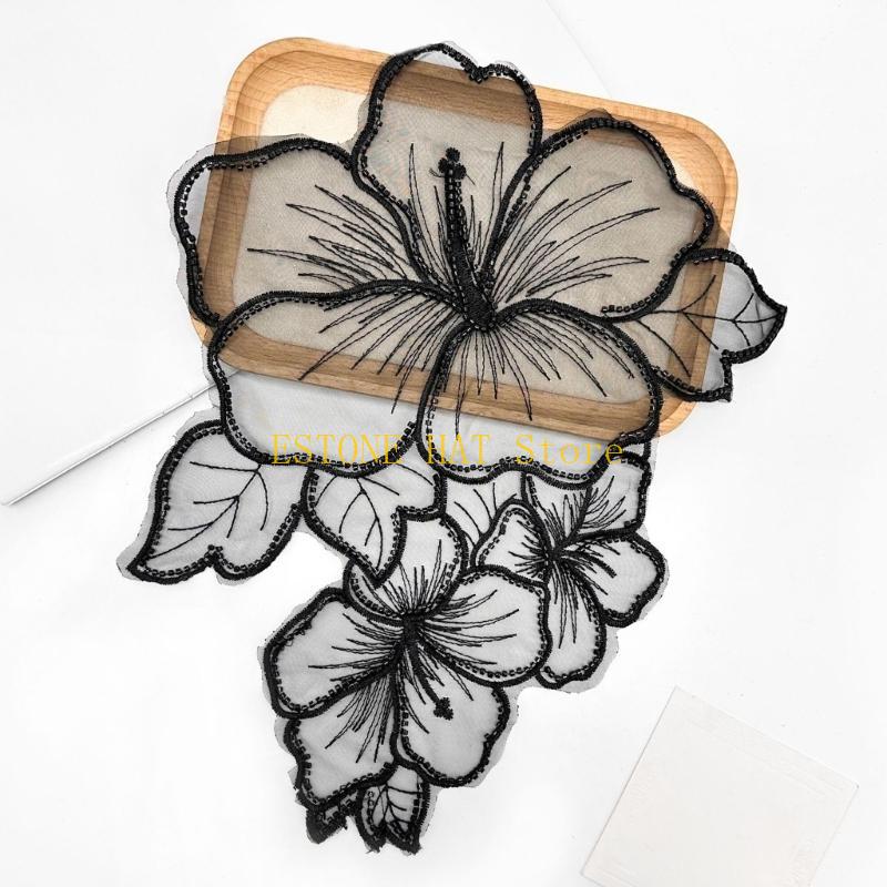 49MF Çiçek Dikiş Yamaları Zari - Applique Patch Flower incelemesi ve fiyatı