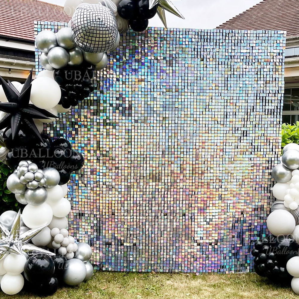 Yanardöner Gümüş Pırıltılı Duv - Sequin Fabric Panel incelemesi ve fiyatı