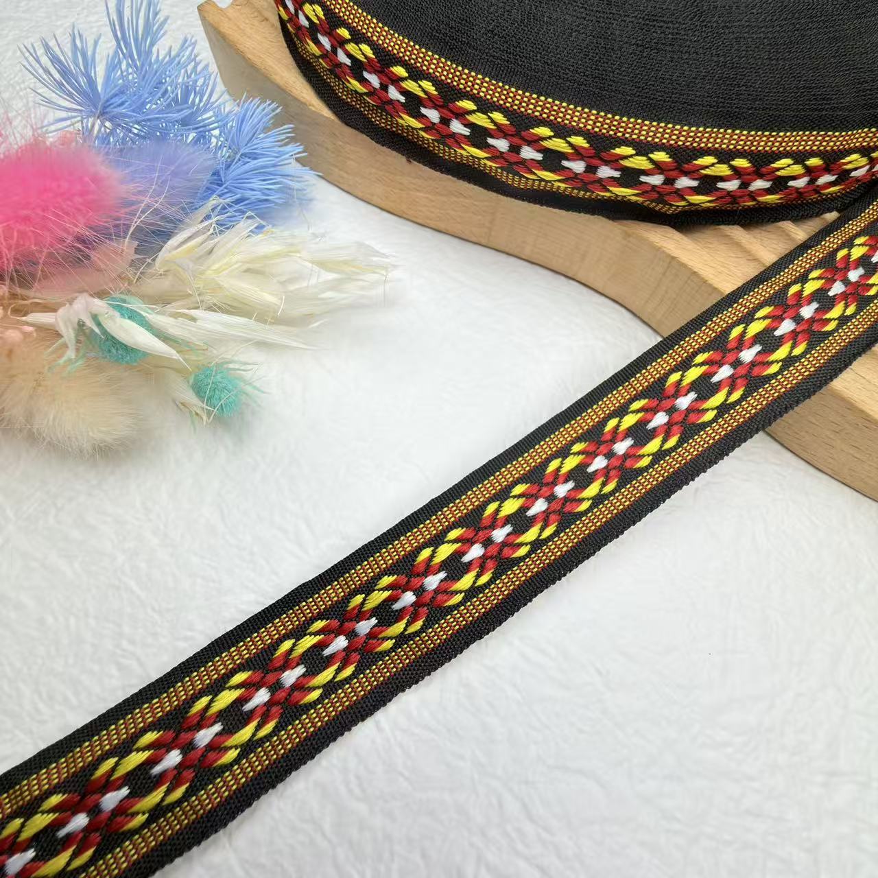 1 yard Elmas Jakarlı Dantel Sü - Lace Ribbon Trim incelemesi ve fiyatı