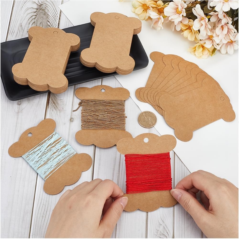 80 adet Nakış Ipliği Karton Bo - Organza Ribbon Spool incelemesi ve fiyatı
