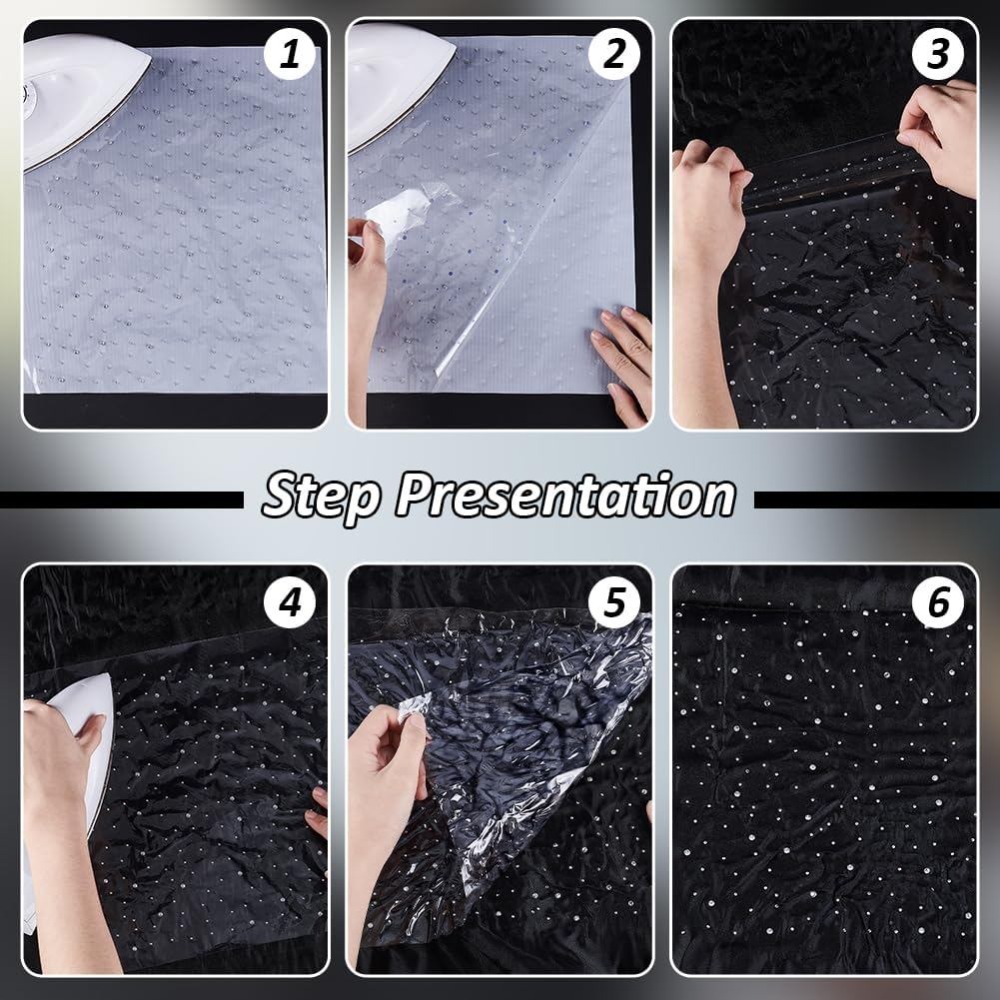 10 Yaprak Simli Sıcak Yapıştır - Hotfix Rhinestone Sheet incelemesi ve fiyatı