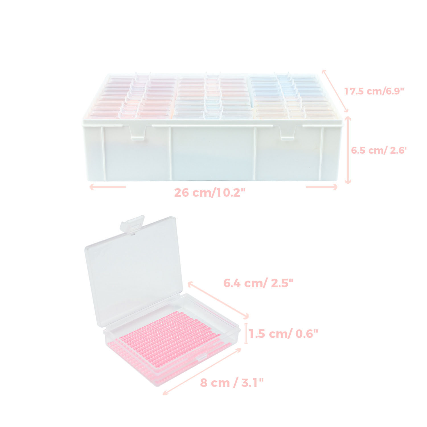 Elmas Boyama Sanatı Tepsi Seti - Craft Embellishment Storage incelemesi ve fiyatı