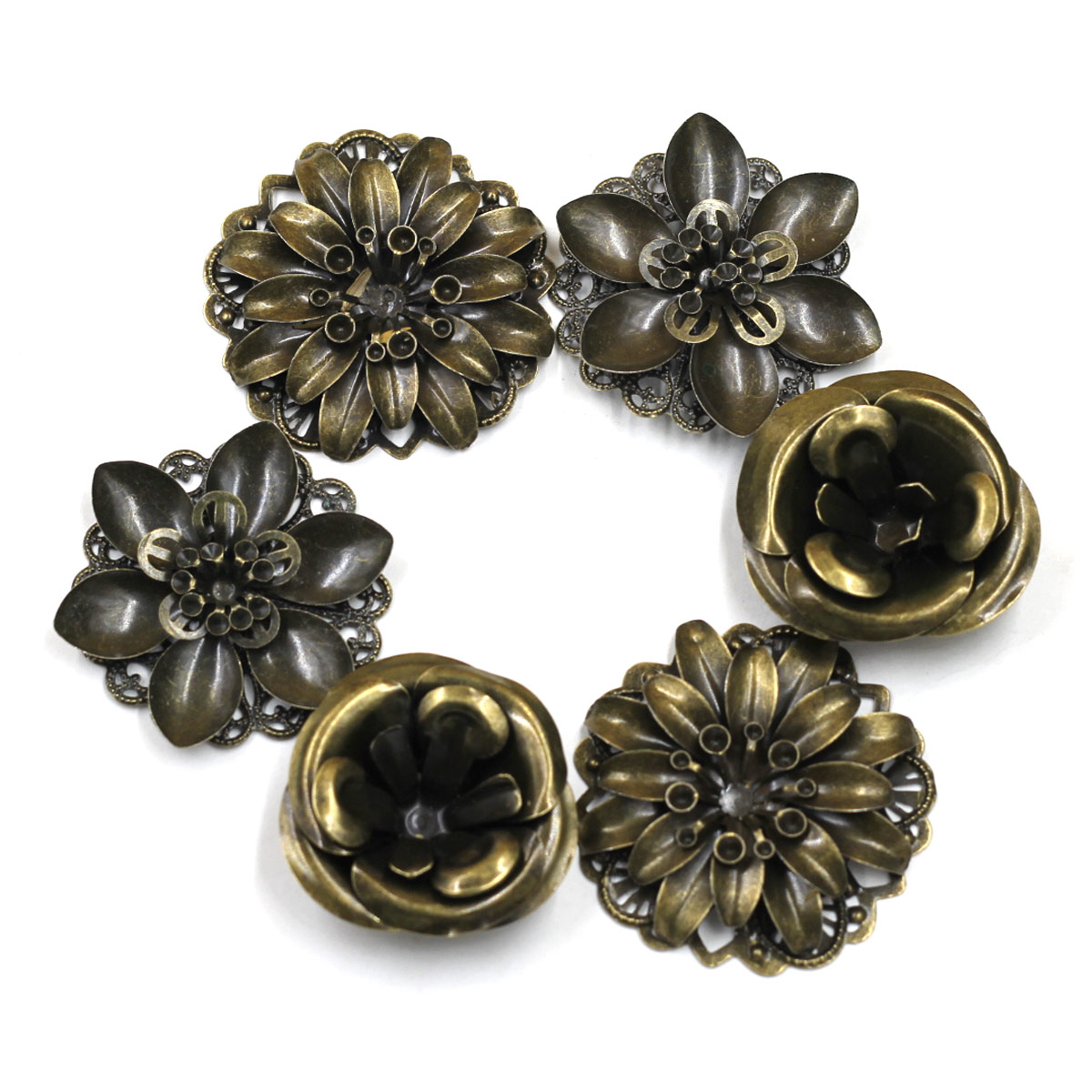 6 Adet Bezemeler Kombinasyonu  - Craft Embellishments incelemesi ve fiyatı