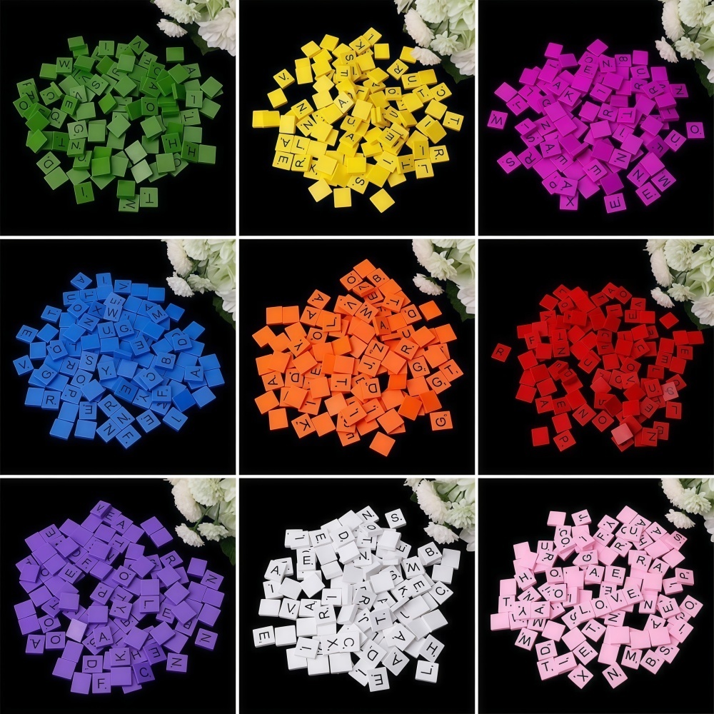 100 adet ahşap harf küpleri, e - Craft Embellishments incelemesi ve fiyatı