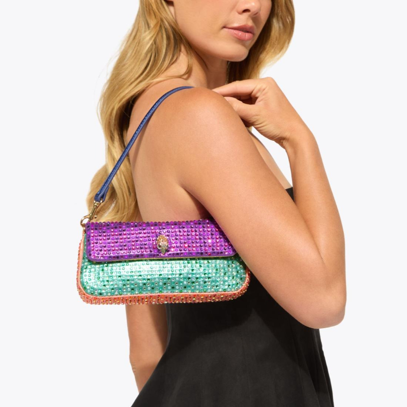 Lüks Pickle Omuz Çantası Kadın - Sequin Fabric Panel incelemesi ve fiyatı