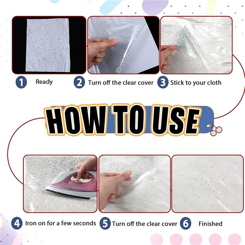 18 Yaprak Ütüyle Yapışan Yapay - Hotfix Rhinestone Sheet incelemesi ve fiyatı
