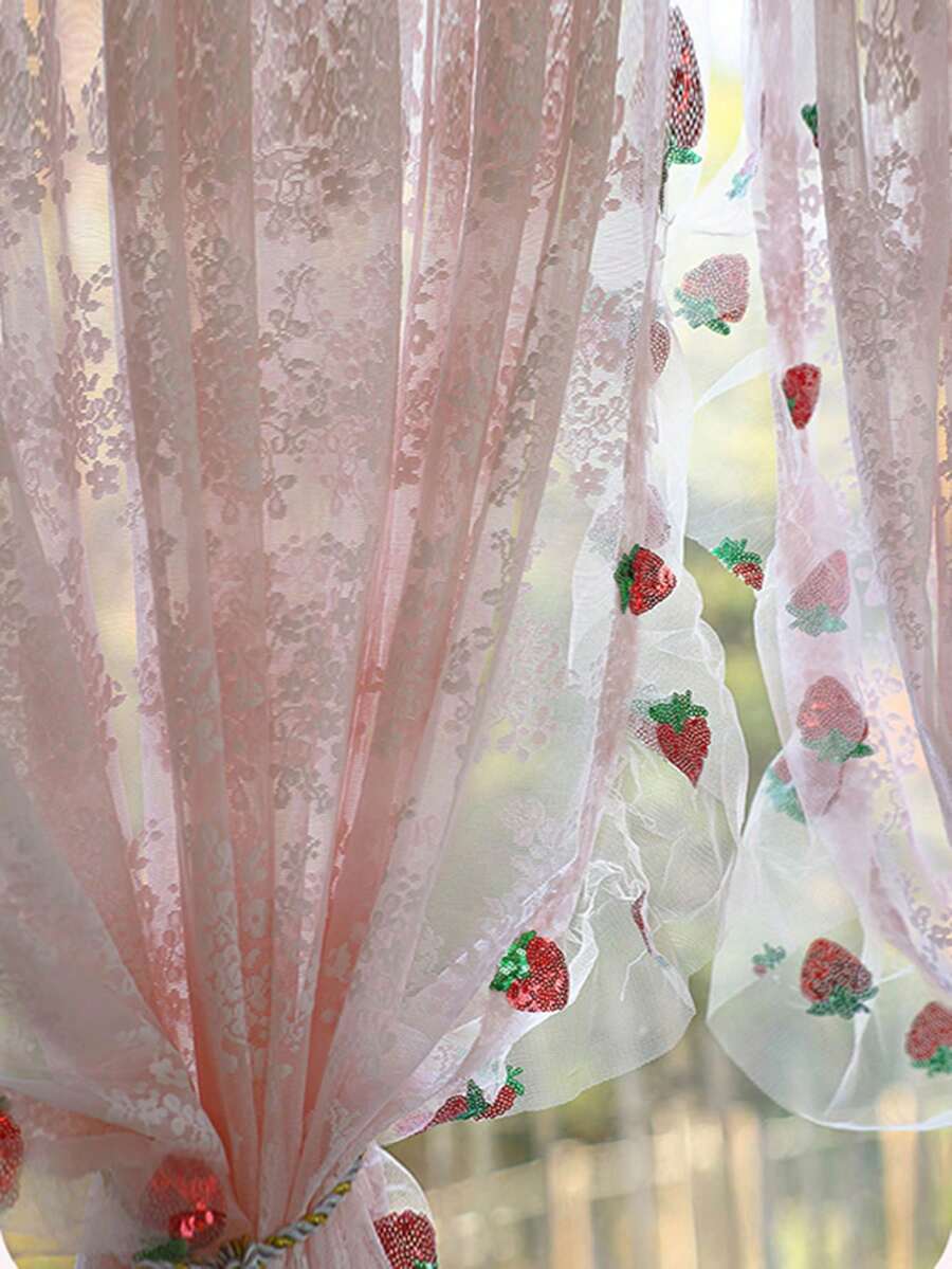1 adet, vintage pembe çiçekli  - Sequin Fabric Panel incelemesi ve fiyatı