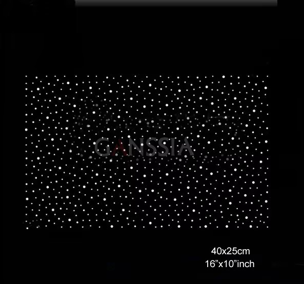 4 adet/grup (40x25cm) şık yıld - Hotfix Rhinestone Sheet incelemesi ve fiyatı